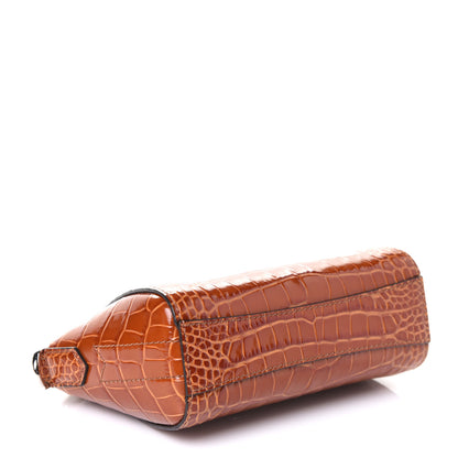 Givenchy Calfskin Crocodile Embossed Nano Antigona Tan 3 of 4