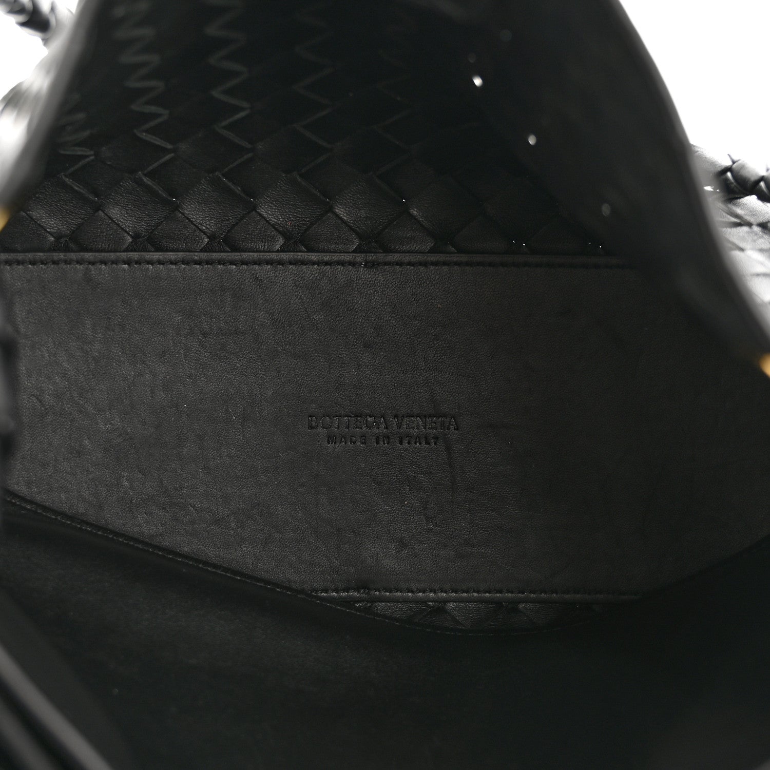 Bottega Veneta Nappa Intrecciato Medium Andiamo Shoulder Bag Black 5 of 14