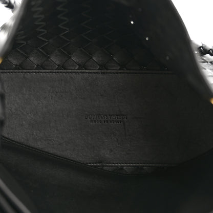 Bottega Veneta Nappa Intrecciato Medium Andiamo Shoulder Bag Black 5 of 14