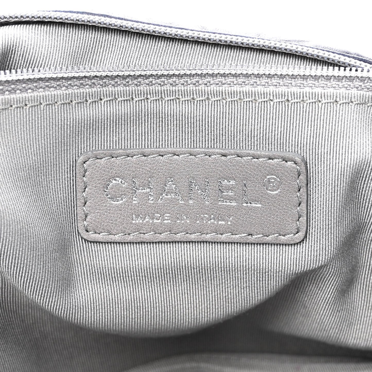 Calfskin Ultra Stitch Oversize Flap Navy