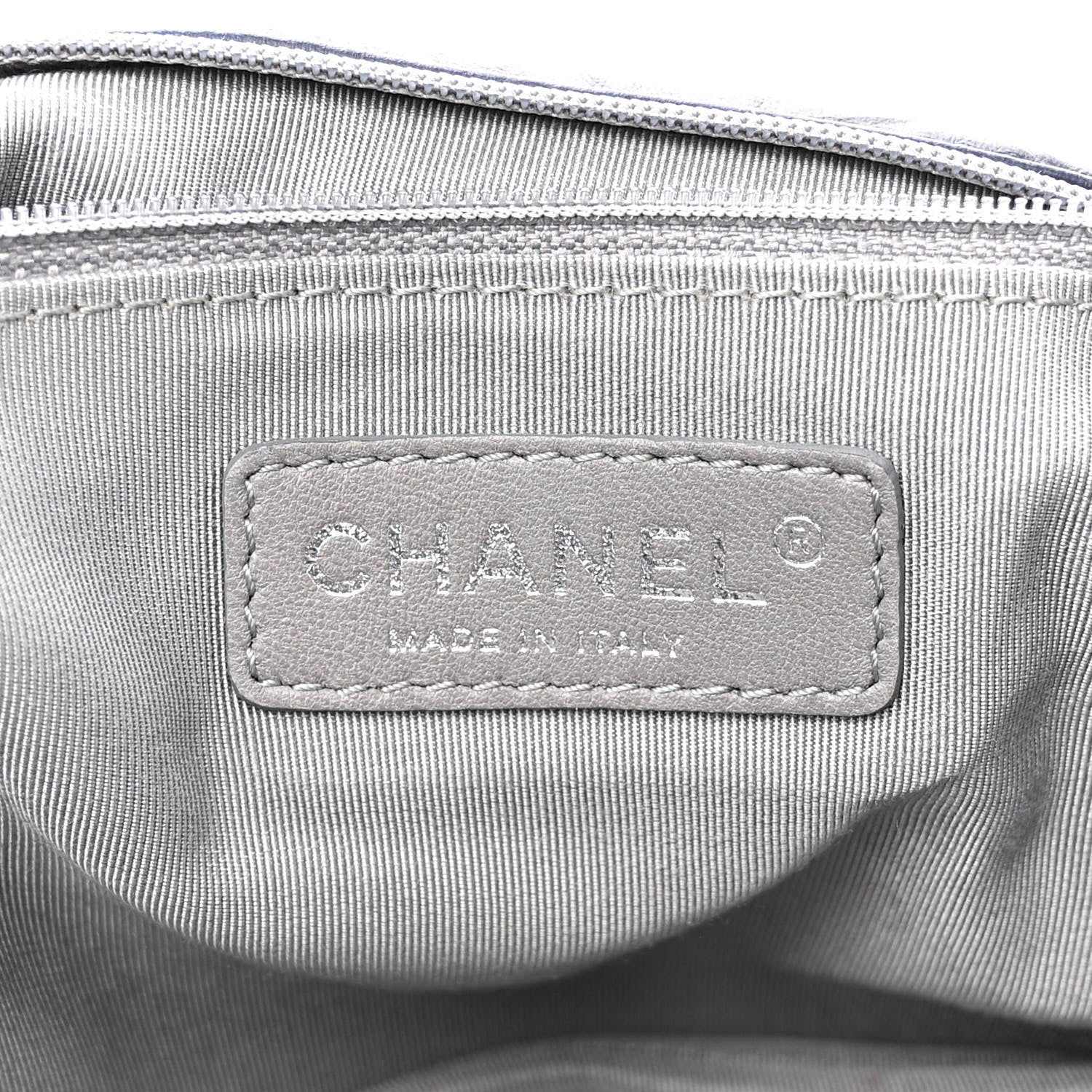 Chanel Calfskin Ultra Stitch Oversize Flap Navy 6 of 10