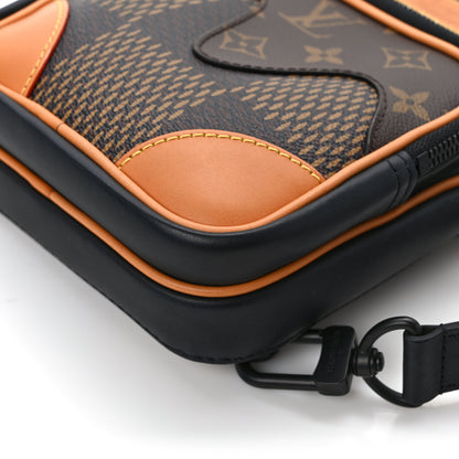 Louis Vuitton X NIGO Giant Damier Ebene Monogram Amazone Sling Bag 12 of 12