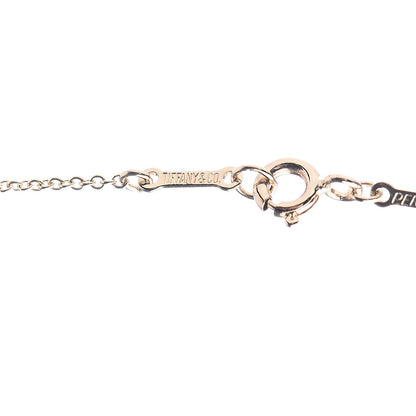 Tiffany 18K Yellow Gold Rock Crystal Quartz Elsa Peretti Open Heart Necklace 7 of 7