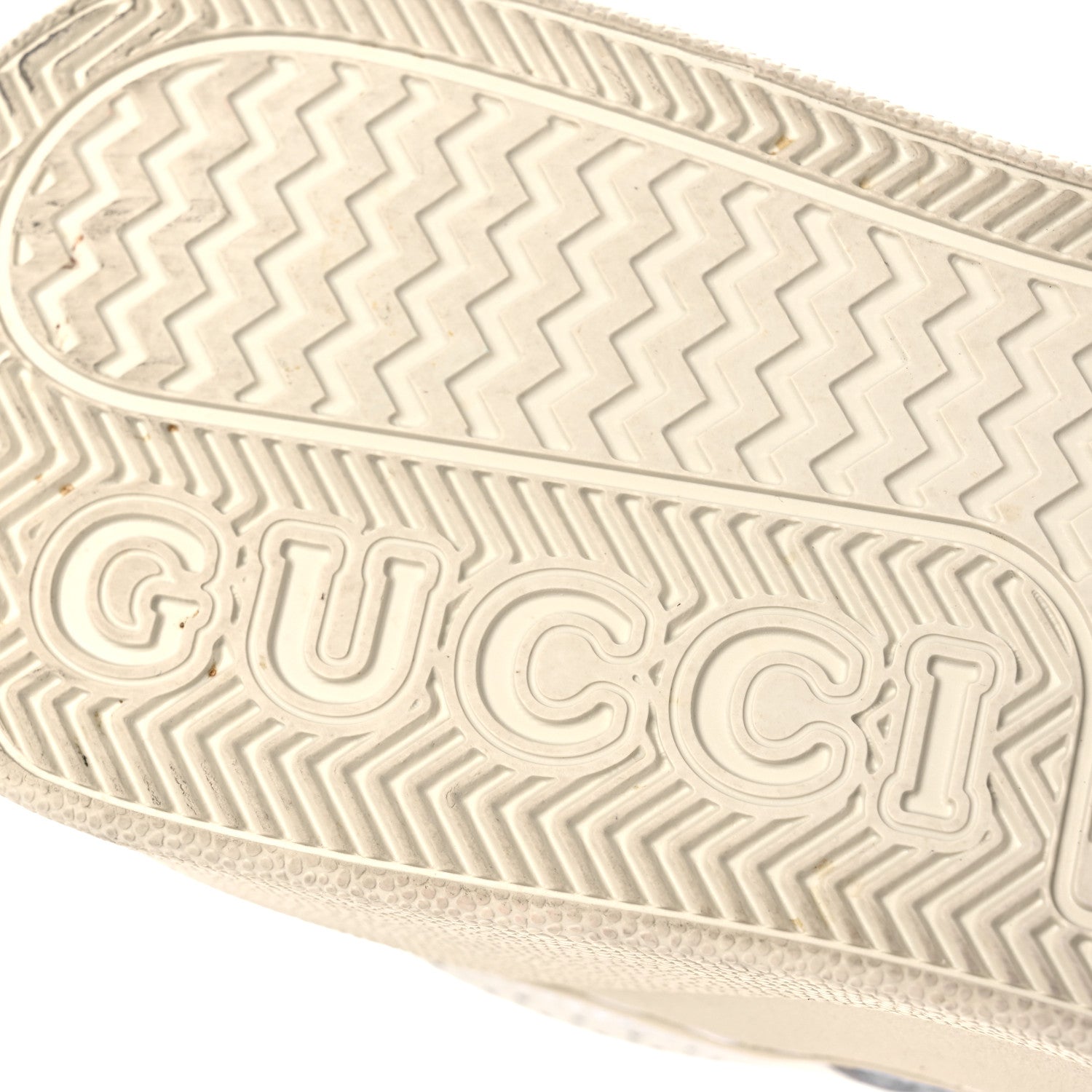 Gucci Dali Soft Calfskin GG Tennis Embossed Perforated Womens Platform 55mm Sneakers 40.5 White Multicolor 8 of 11