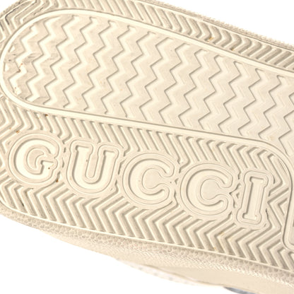 Gucci Dali Soft Calfskin GG Tennis Embossed Perforated Womens Platform 55mm Sneakers 40.5 White Multicolor 8 of 11