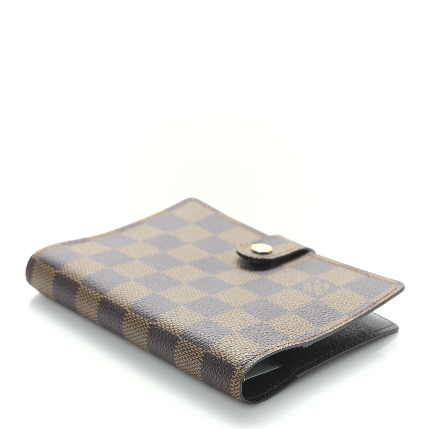 Louis Vuitton Damier Ebene Small Ring Agenda Cover 5 of 9