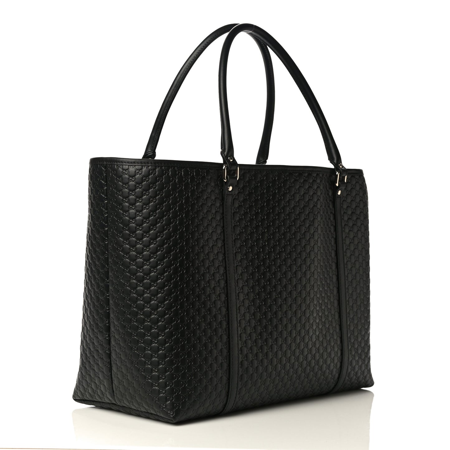Microguccissima Large Joy Tote Black