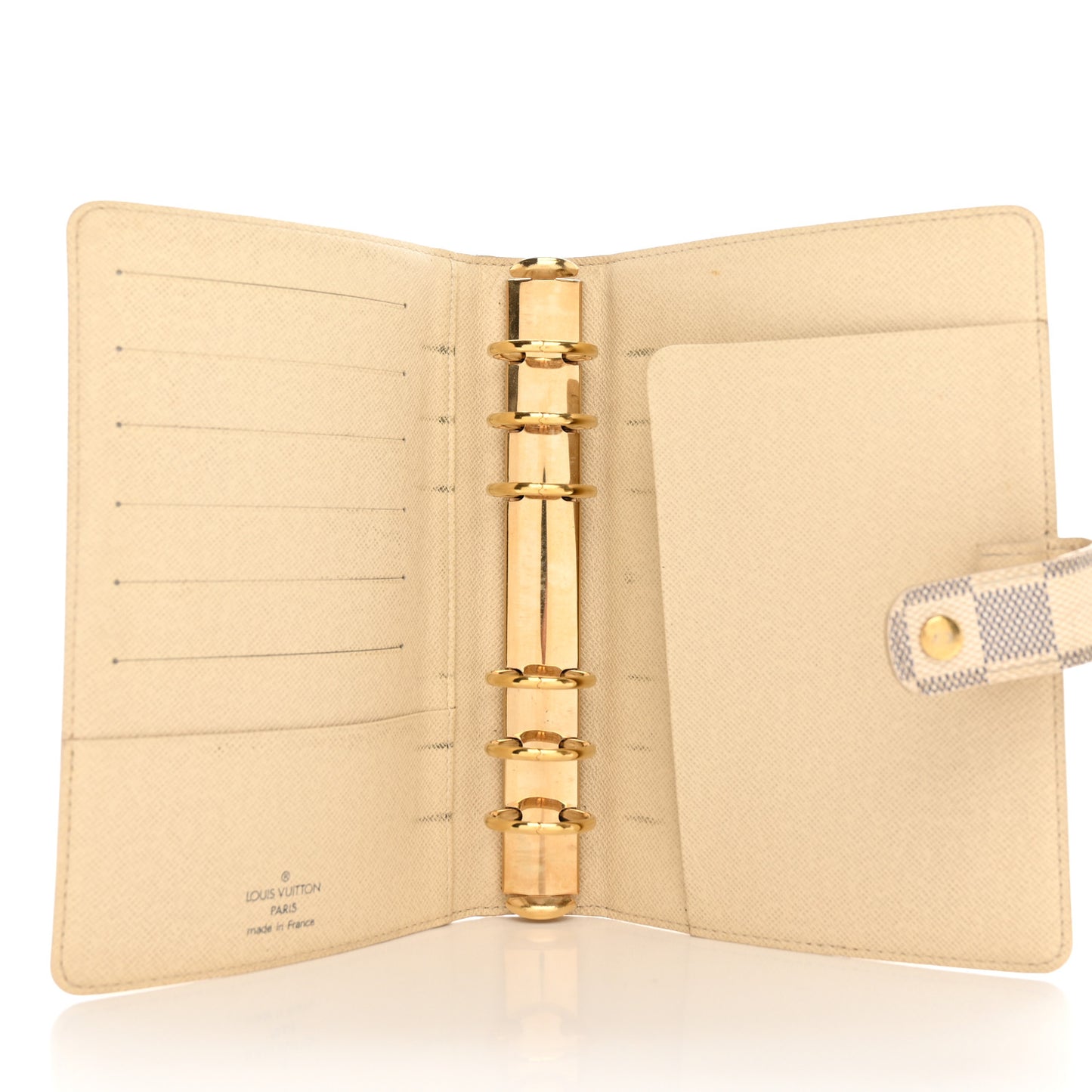 Damier Azur Medium Ring Agenda Cover