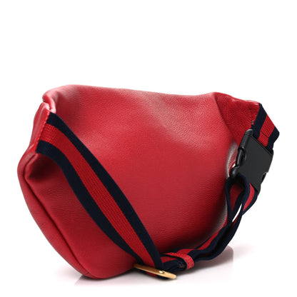 Gucci Grained Calfskin Logo Belt Bag Hibiscus Red Hibiscus Red 3 of 11