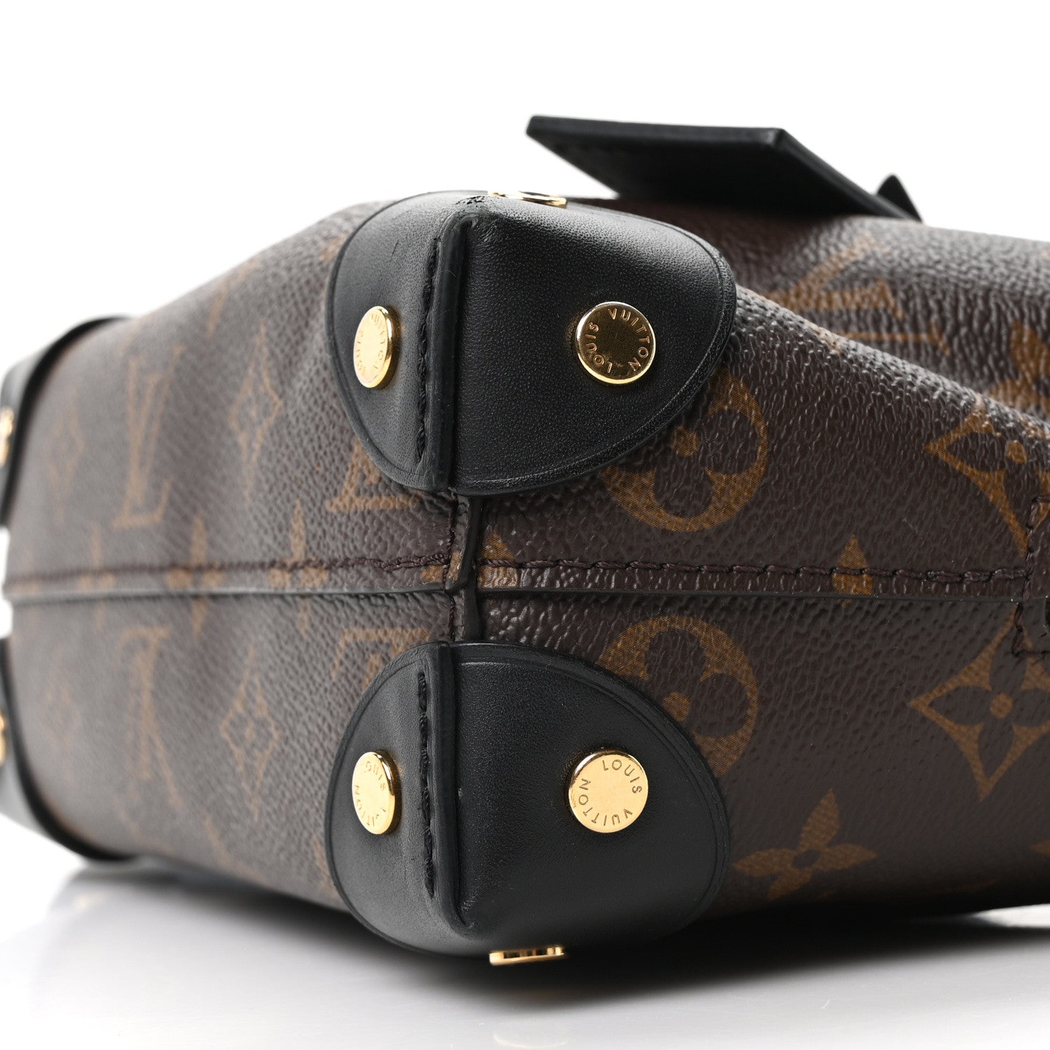 Louis Vuitton Monogram Petite Malle Souple Black 16 of 17