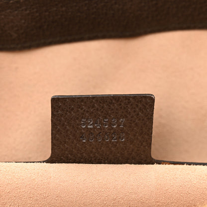 Gucci GG Supreme Monogram Web Medium Ophidia Tote Bag Brown 8 of 12