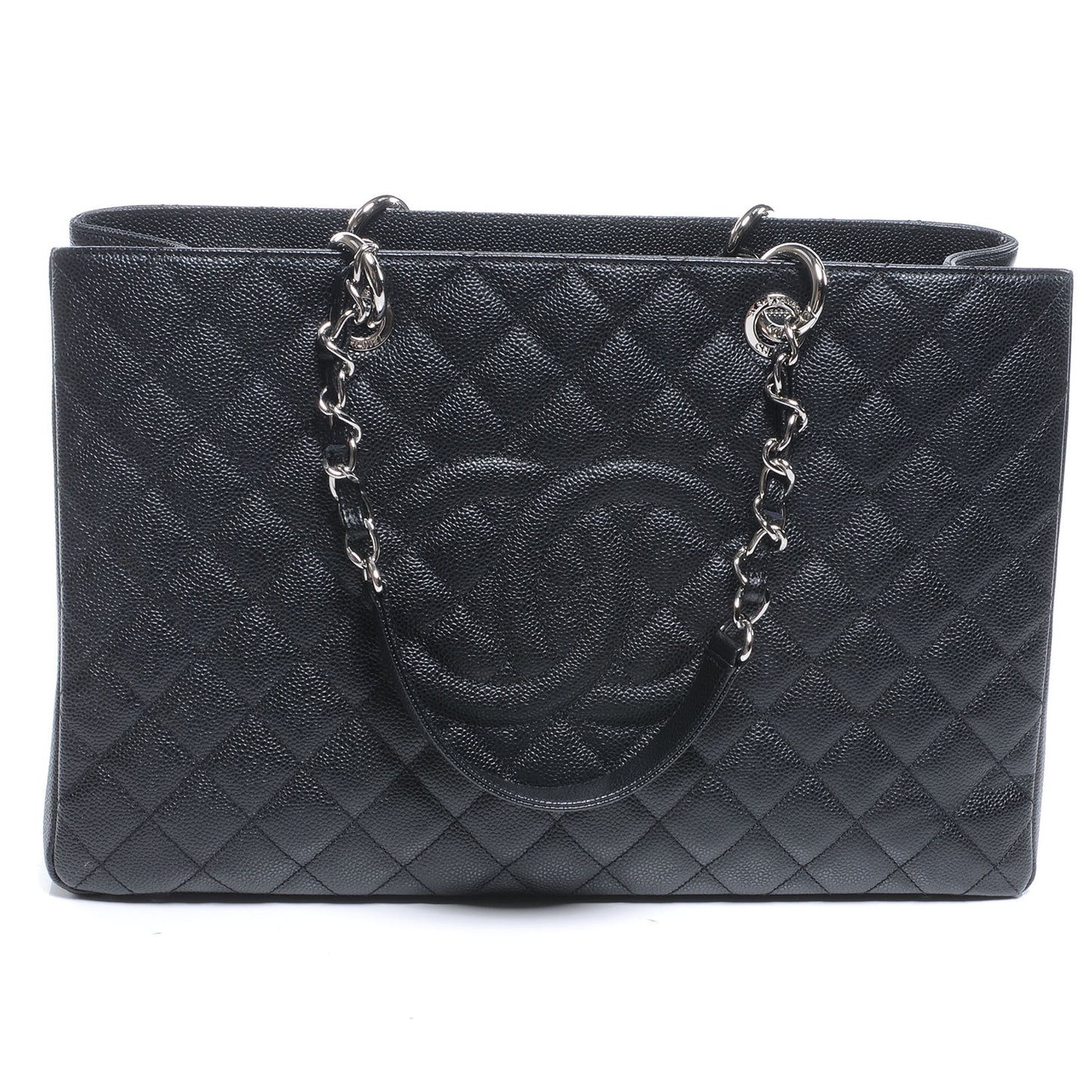 Caviar XL Grand Shopping Tote GST Black