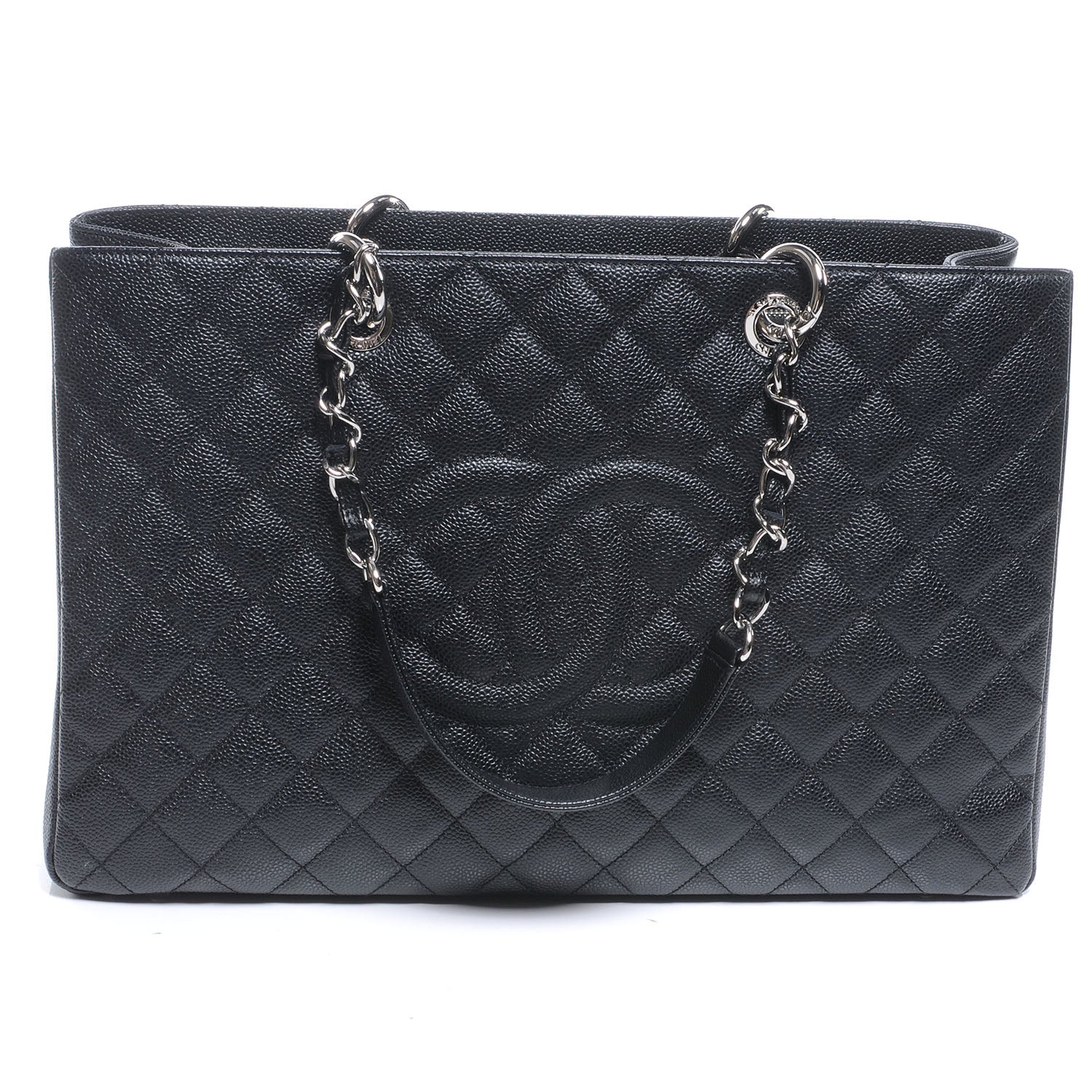 Chanel Caviar XL Grand Shopping Tote GST Black 1 of 7