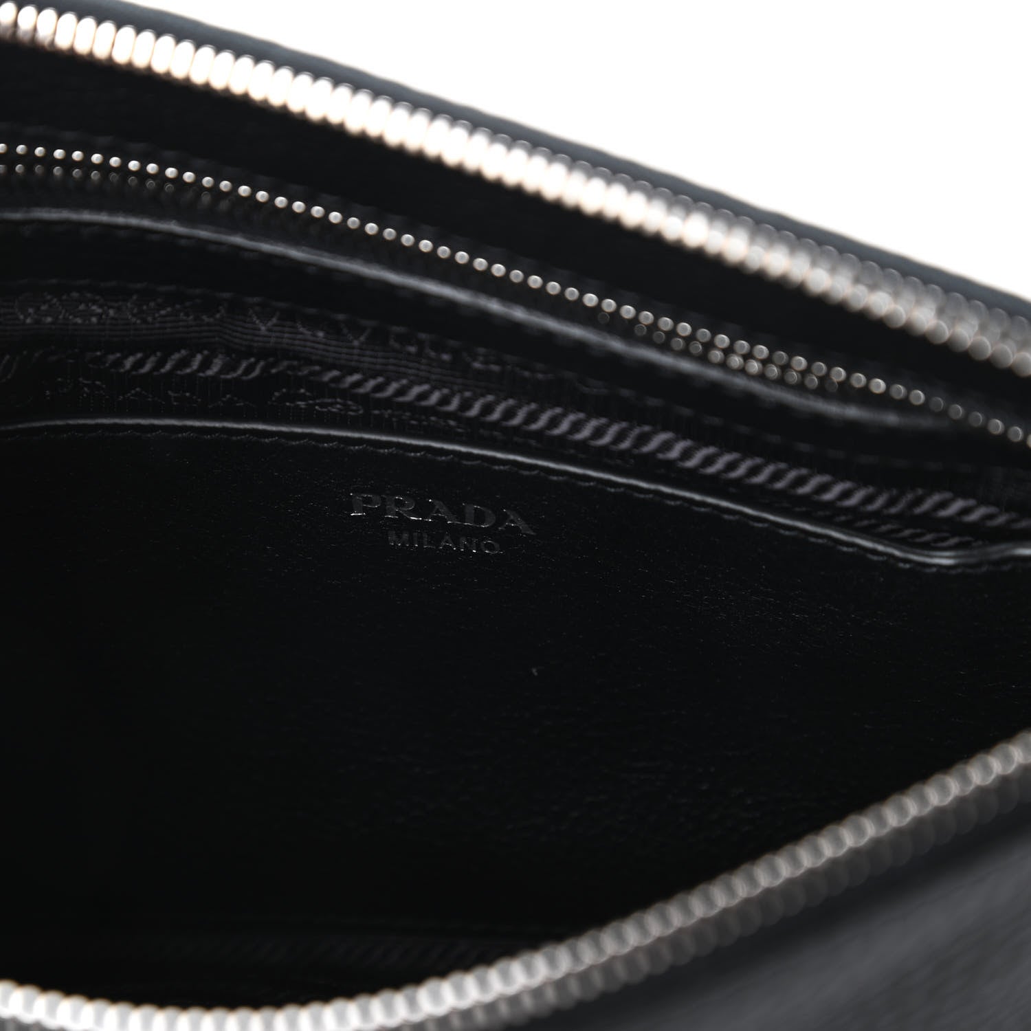 Prada Vitello Daino Crossbody Bag Black 8 of 10