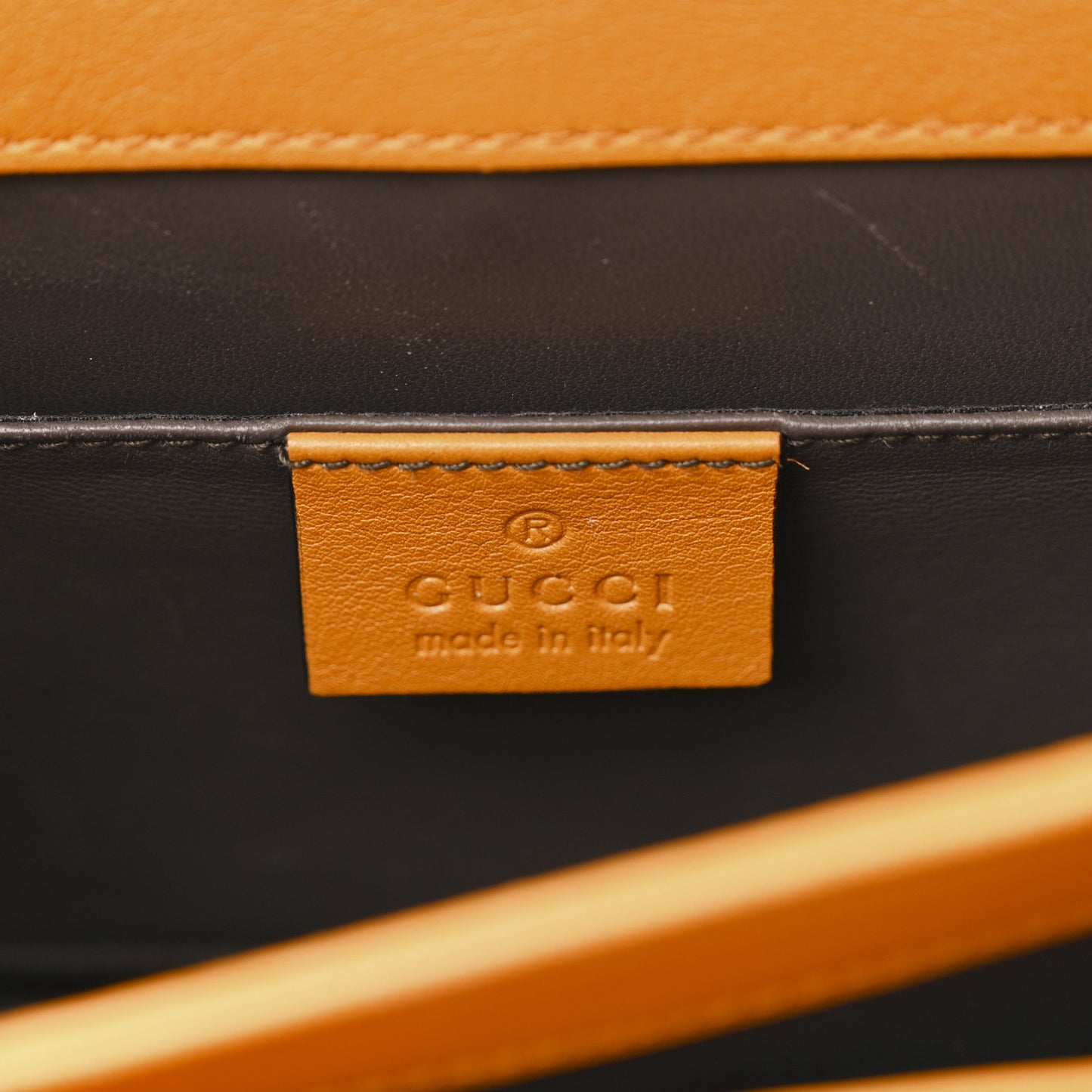 Shade Lux Calfskin Small Interlocking G Shoulder Bag Yellow