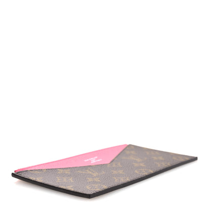 Louis Vuitton Calfskin Felicie Card Holder Insert Fuchsia 4 of 6