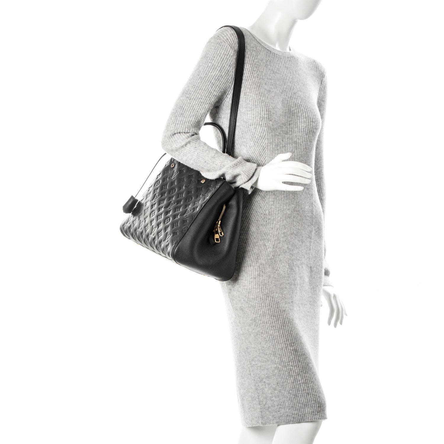 Louis Vuitton Empreinte Montaigne GM Black 2 of 7