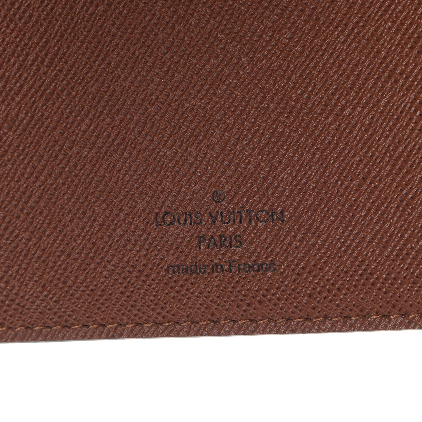 Monogram Medium Ring Agenda Cover