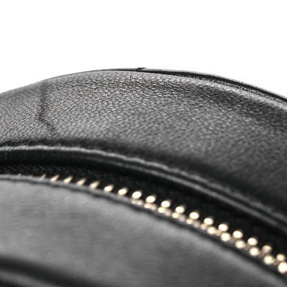 Chanel Lambskin Quilted Chanel 19 Round Clutch With Chain Black 11 of 11