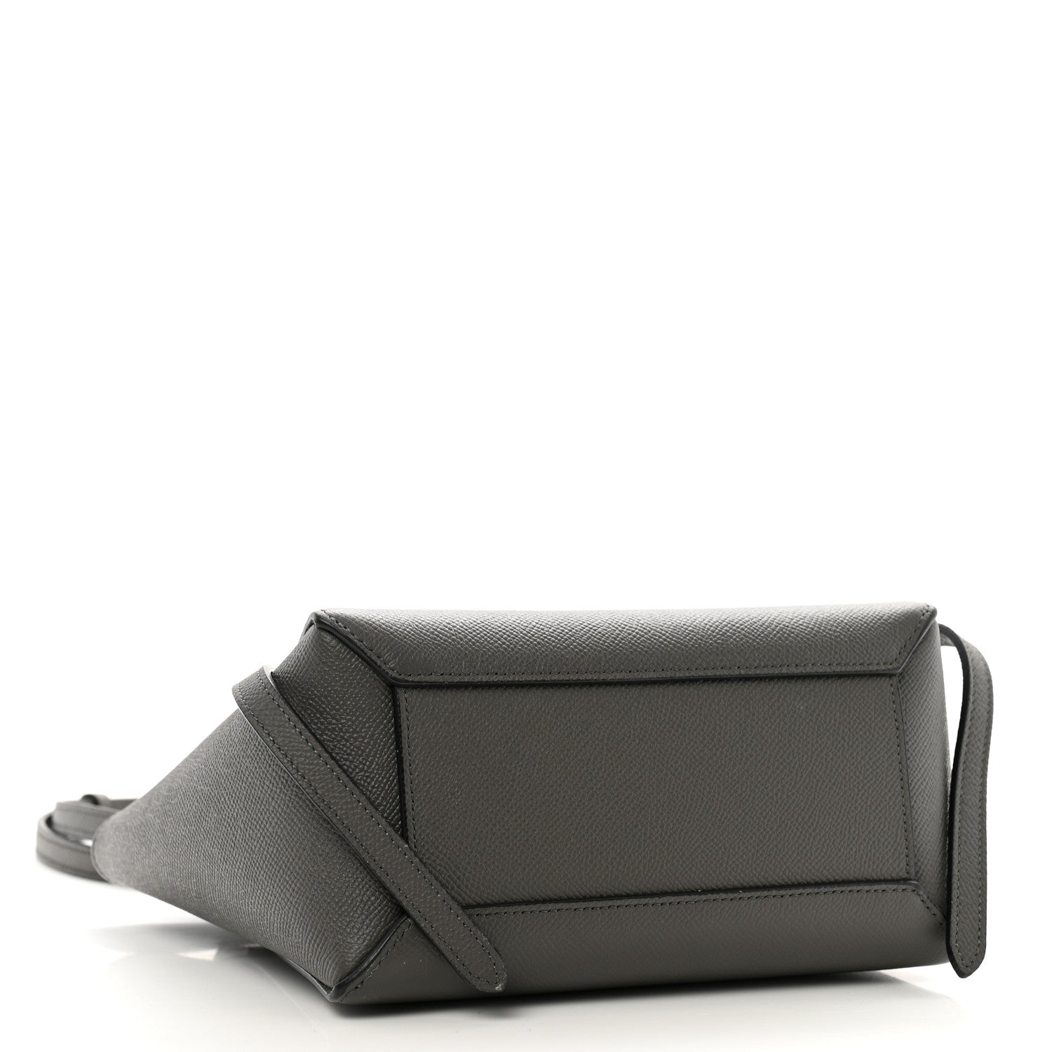 Celine Grained Calfskin Nano Belt Bag Grey 4 of 11