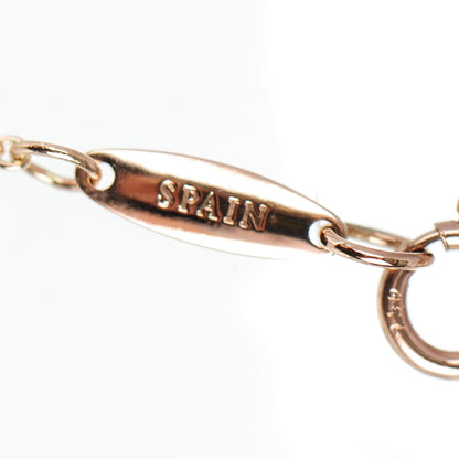 Tiffany 18K Rose Gold Elsa Peretti Open Heart Necklace 7 of 9