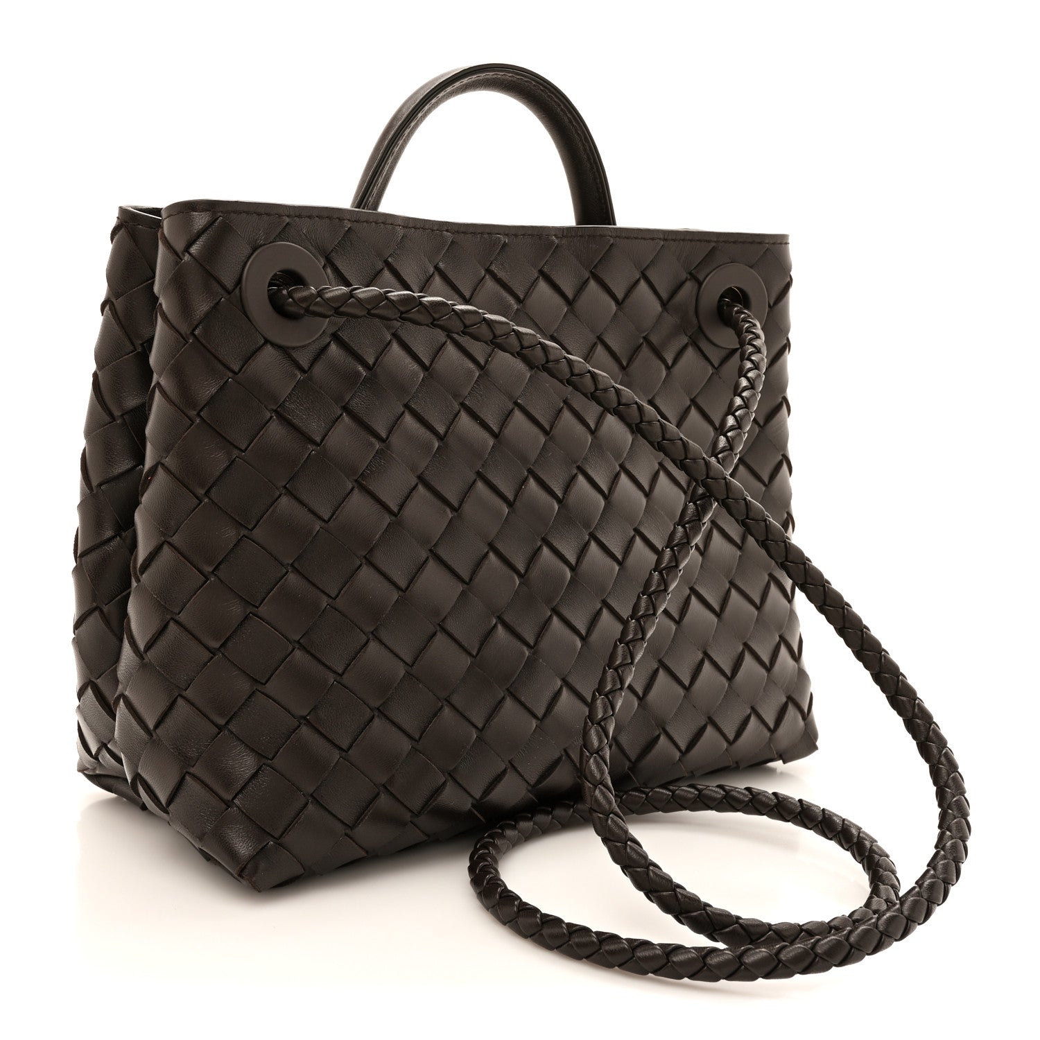 Bottega Veneta Nappa Intrecciato Small Andiamo Shoulder Bag Fondant 3 of 9