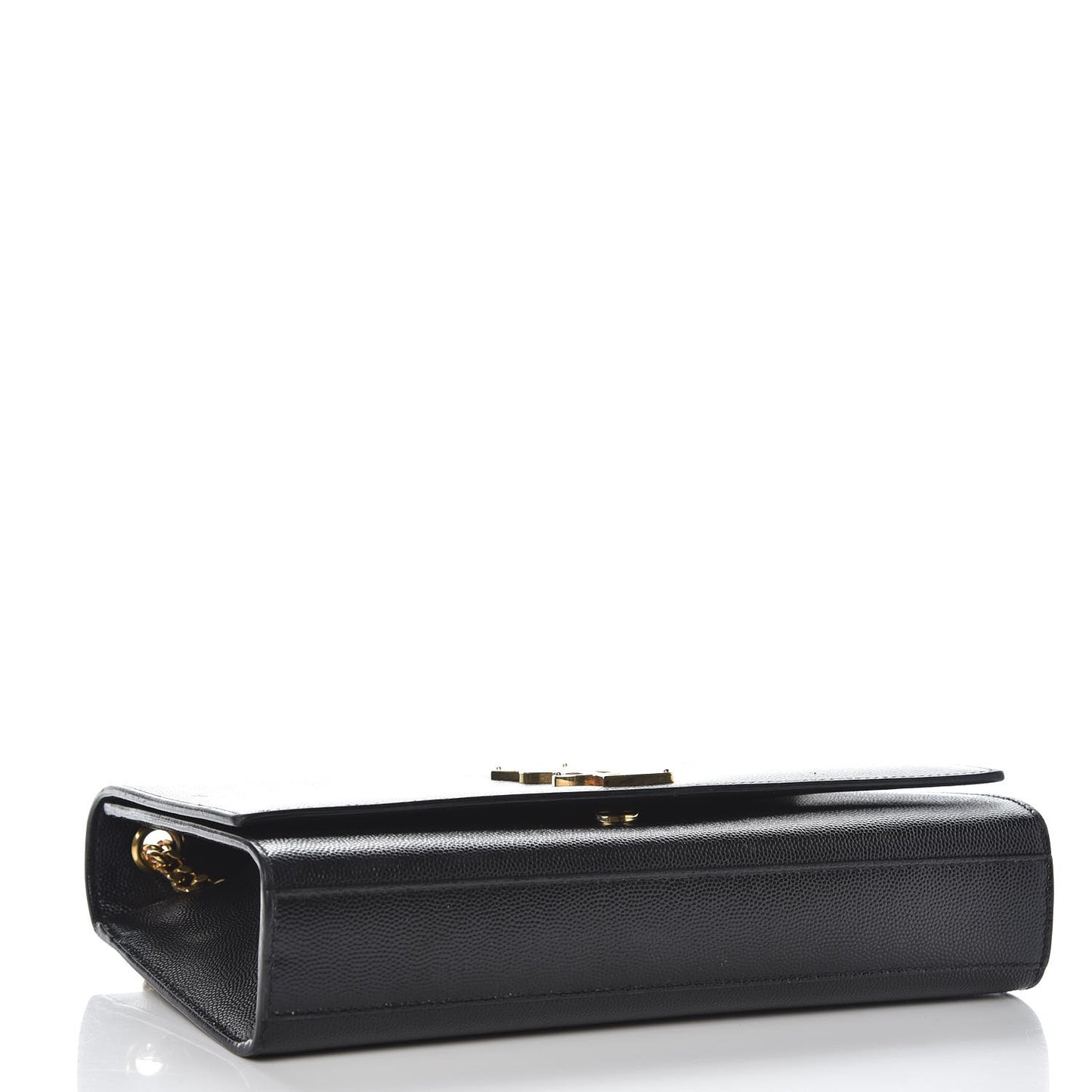 Grain De Poudre Medium Classic Monogram Kate Satchel Black