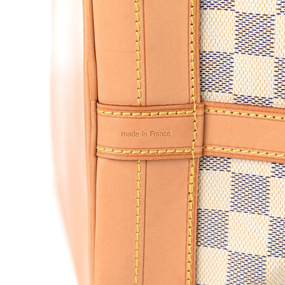 Louis Vuitton Damier Azur Noe 7 of 12
