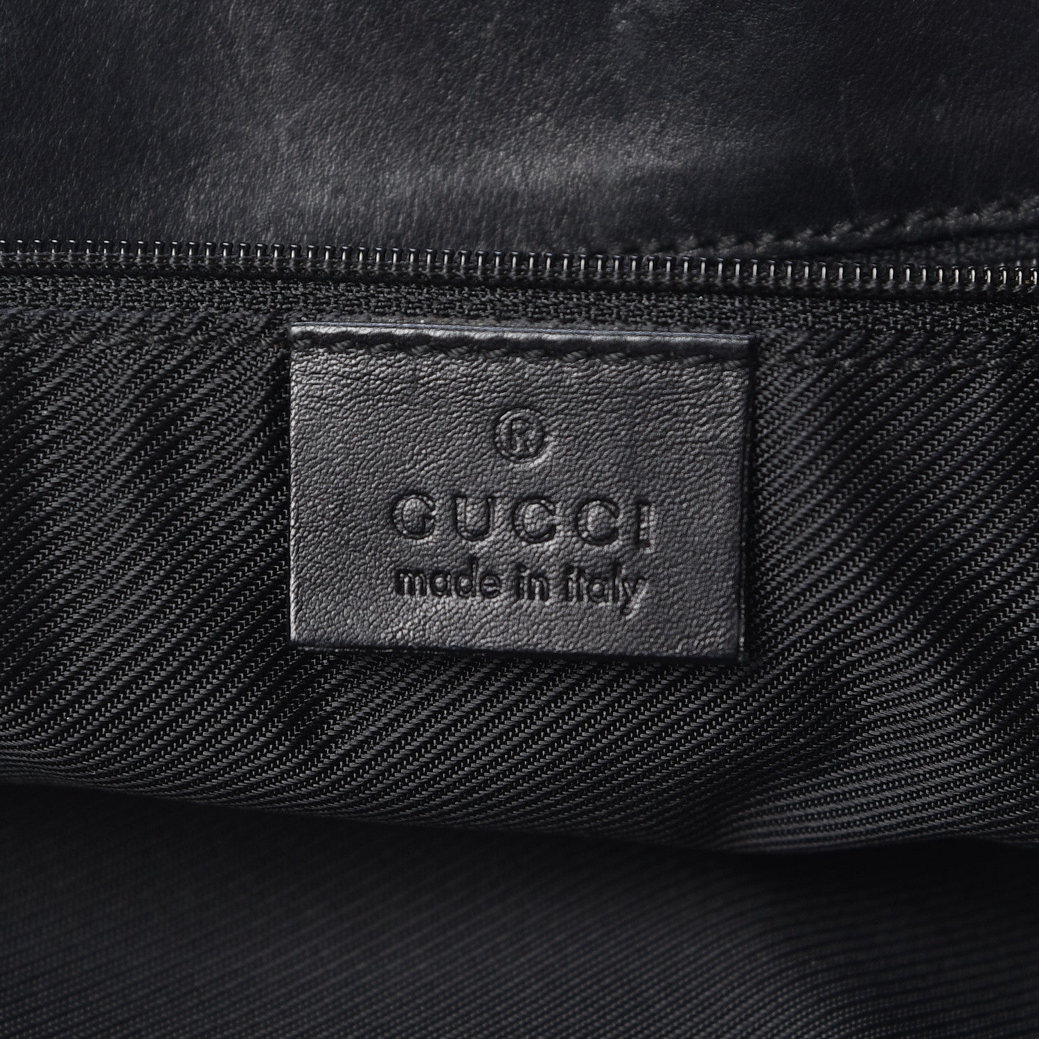 Gucci Monogram Bucket Tote Black 6 of 20