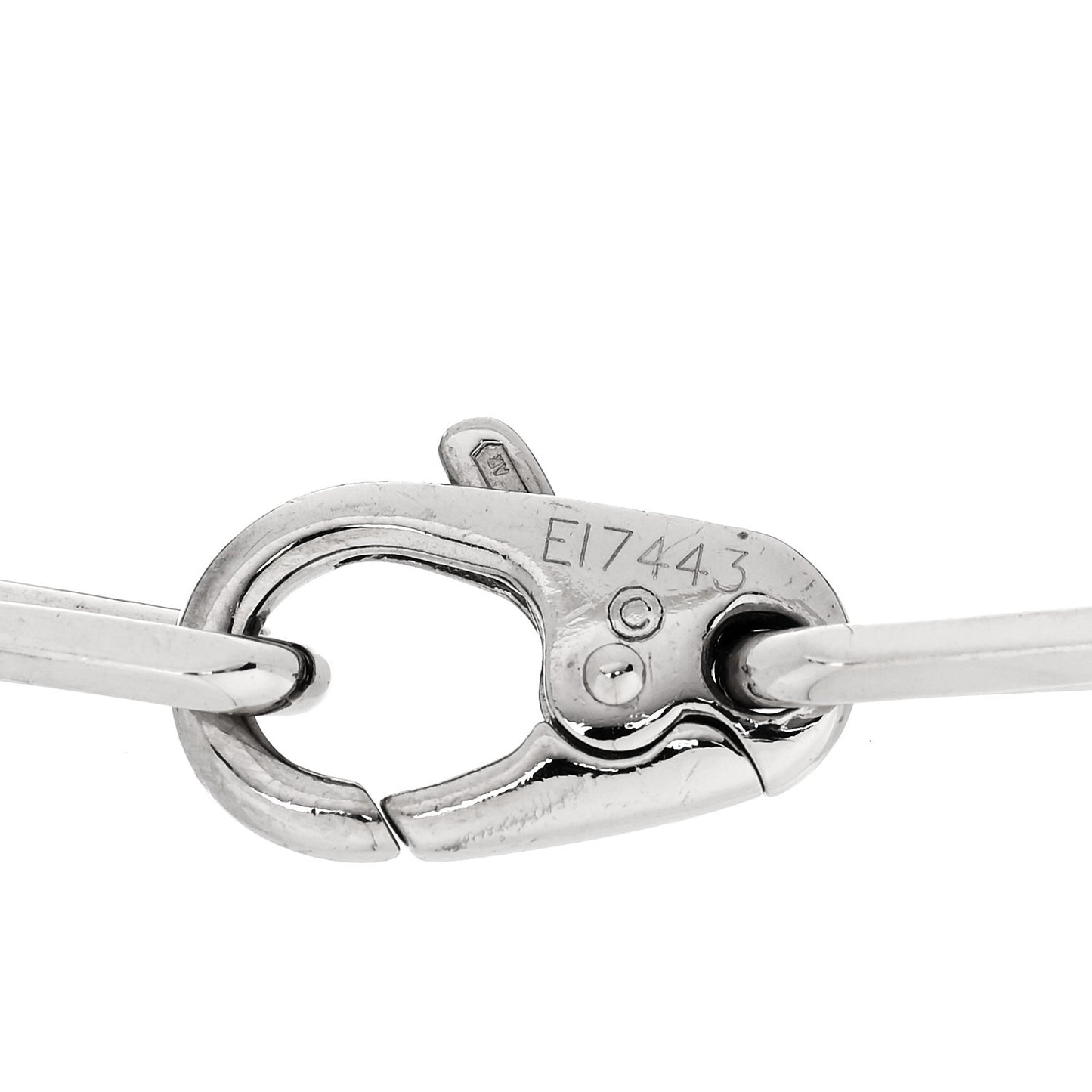 18K White Gold Santos de Cartier Bracelet