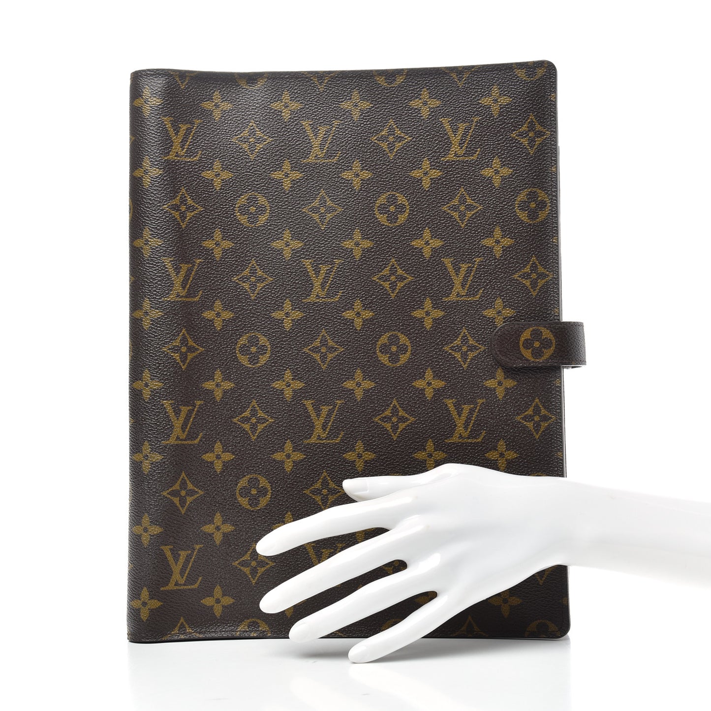 Monogram Large Desk Agenda Cover