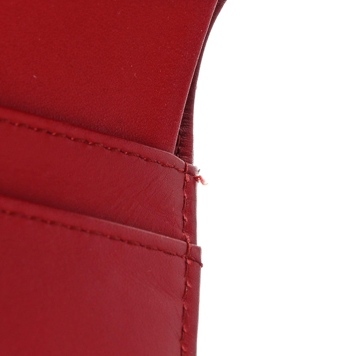 Chanel Caviar Quilted Large Flap Wallet Red 11 of 11