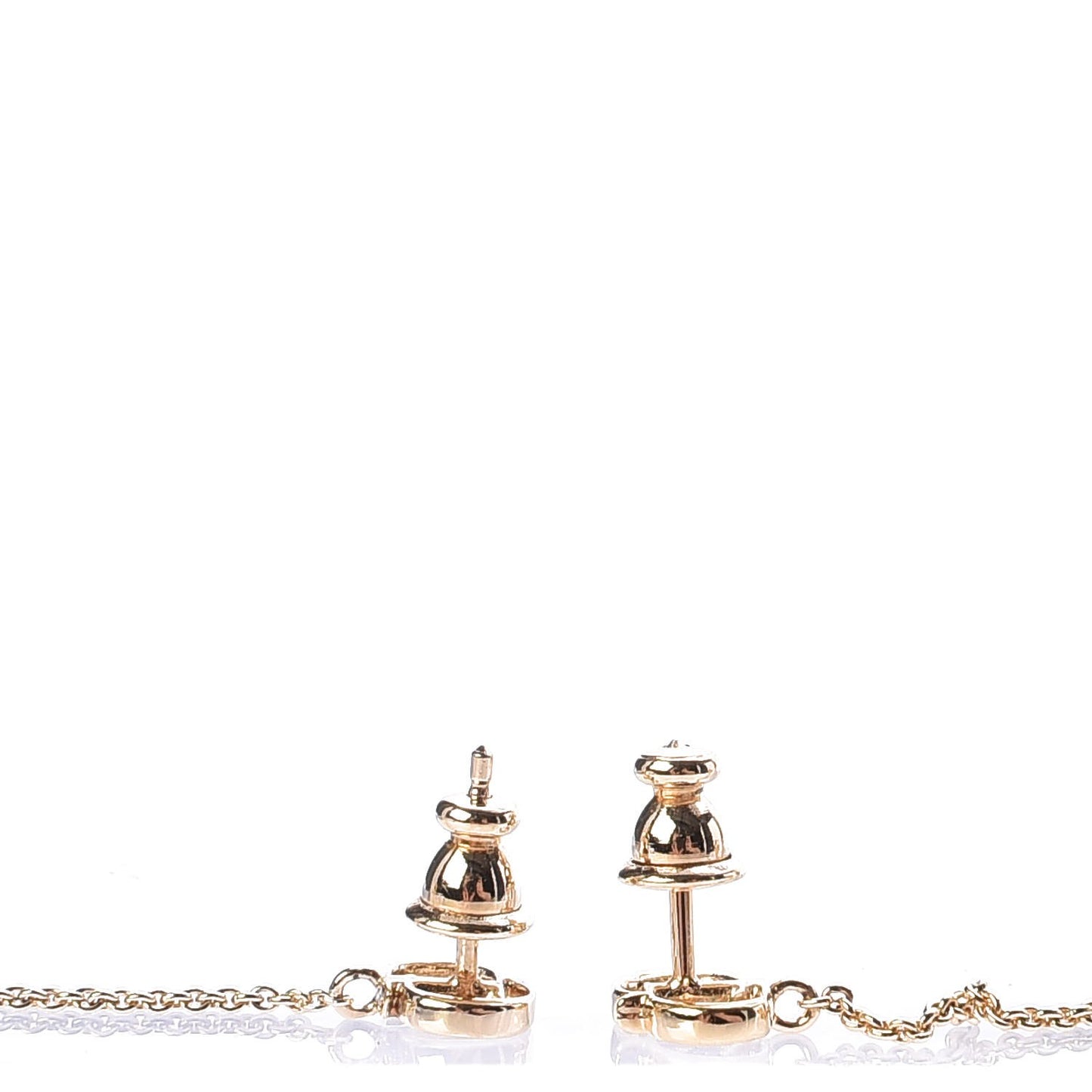 Pearl Secret Cannage Mise En Dior Tribales Dangle Earrings Gold