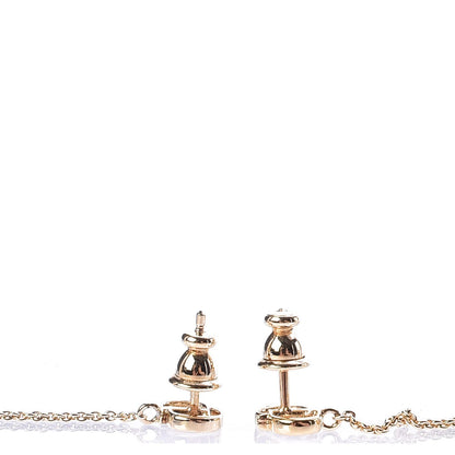 Christian Dior Pearl Secret Cannage Mise En Dior Tribales Dangle Earrings Gold 3 of 5