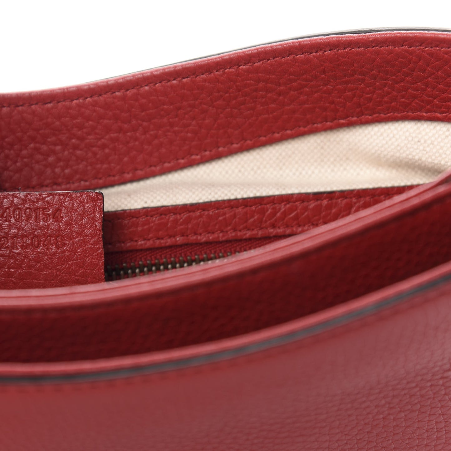 Cellarius Calfskin Feline GG Marmont Flap Shoulder Bag Vulcanic Red