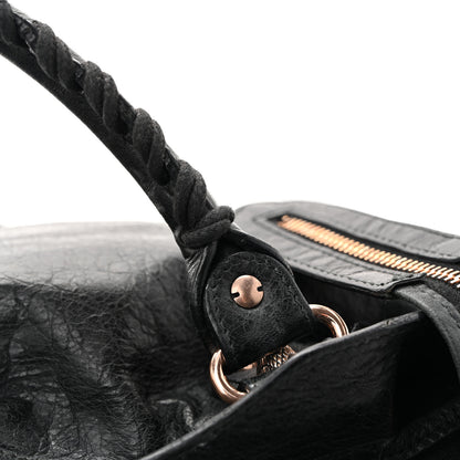 Balenciaga Agneau Giant 12 Rose Gold Hardware Town Black 14 of 16
