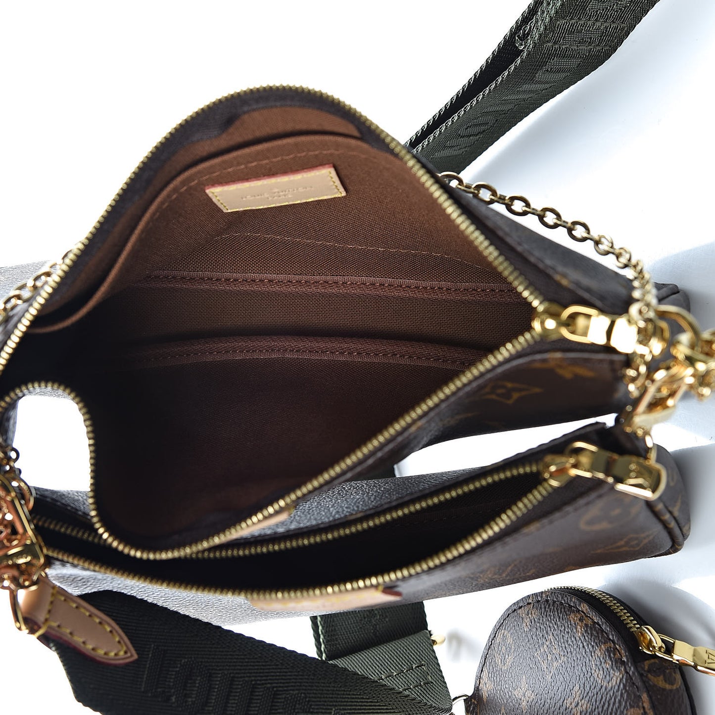 Monogram Multi Pochette Accessories Kaki