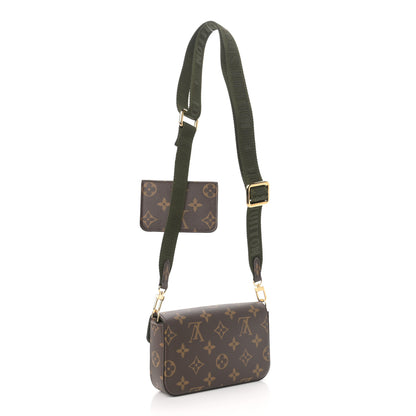 Louis Vuitton Monogram Felicie Strap & Go Kaki 3 of 11