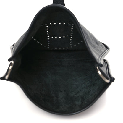 Hermes Taurillon Clemence Evelyne III PM Black 5 of 10