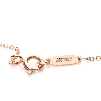 Tiffany 18K Rose Gold Diamond Somerset Pendant Necklace 5 of 7