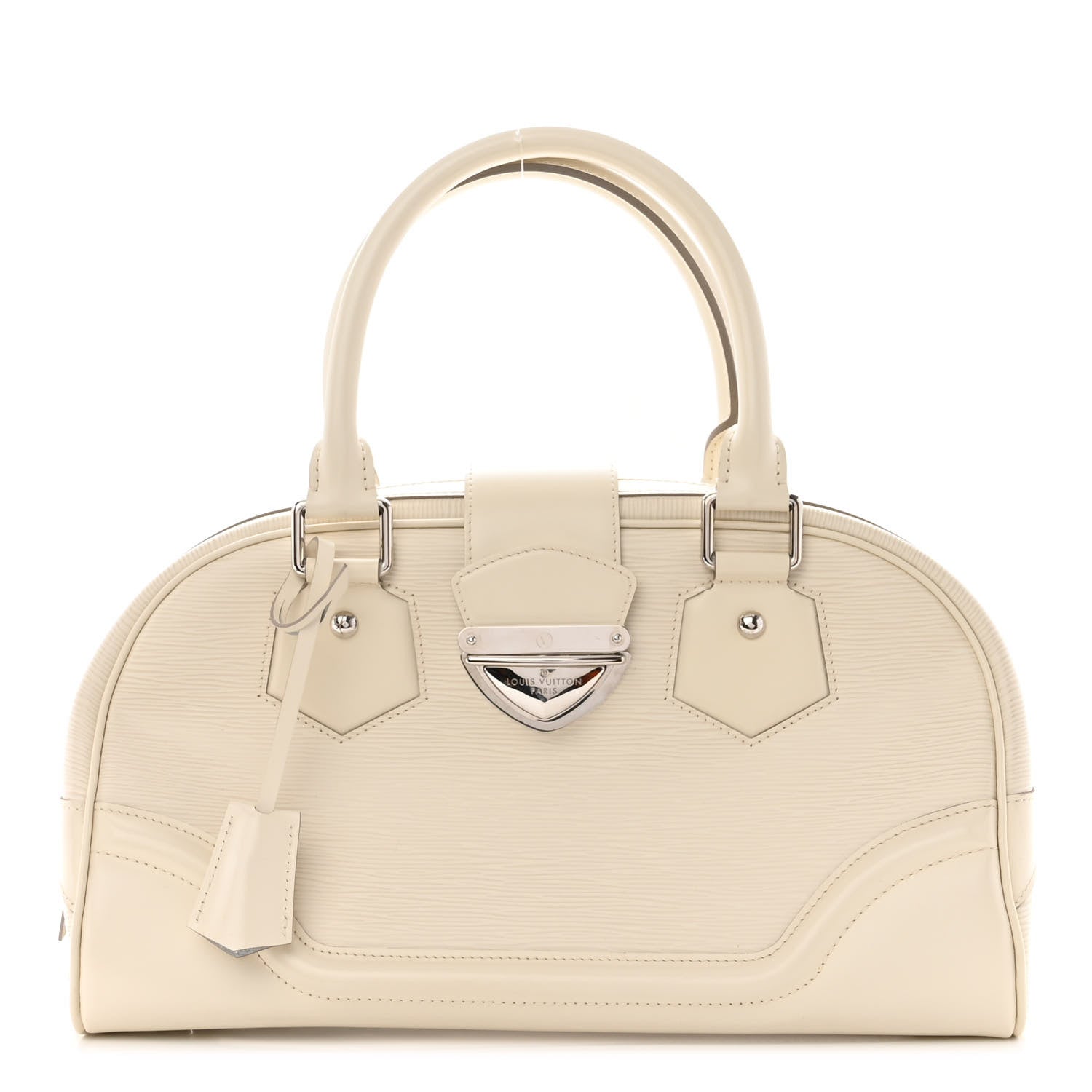 Louis Vuitton Epi Bowling Montaigne GM Ivory 1 of 12