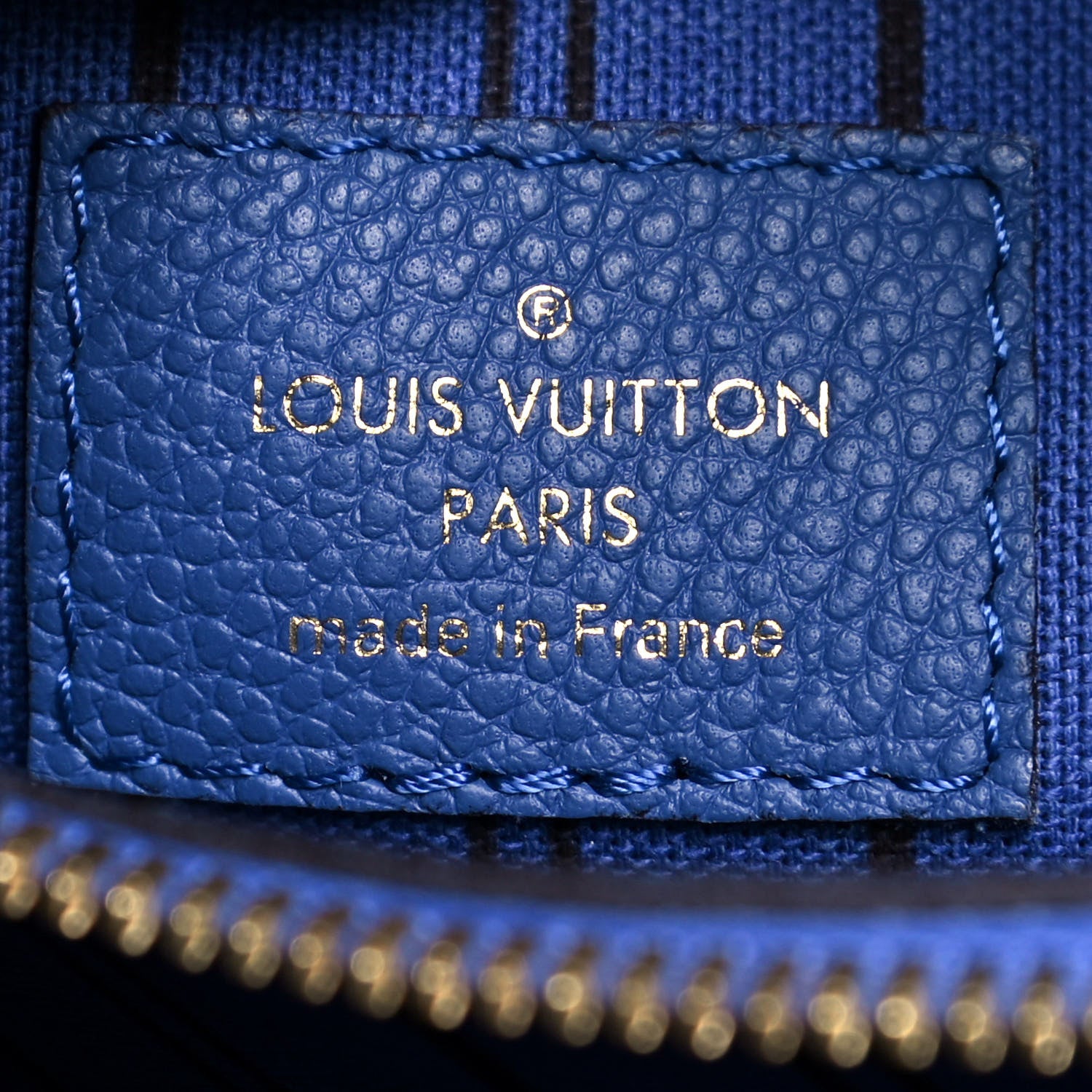 Louis Vuitton Empreinte Montaigne BB Denim 6 of 8