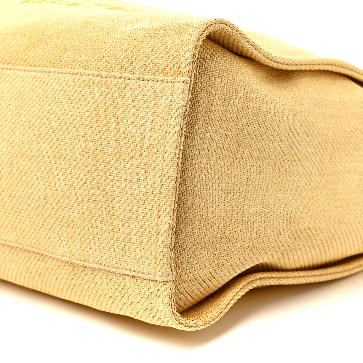 Canvas Medium Deauville Tote Light Yellow