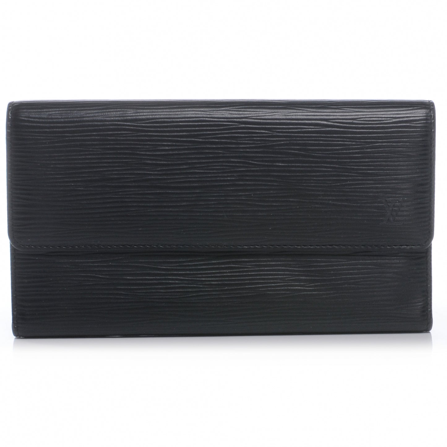 Epi Porte Tresor International Wallet Black