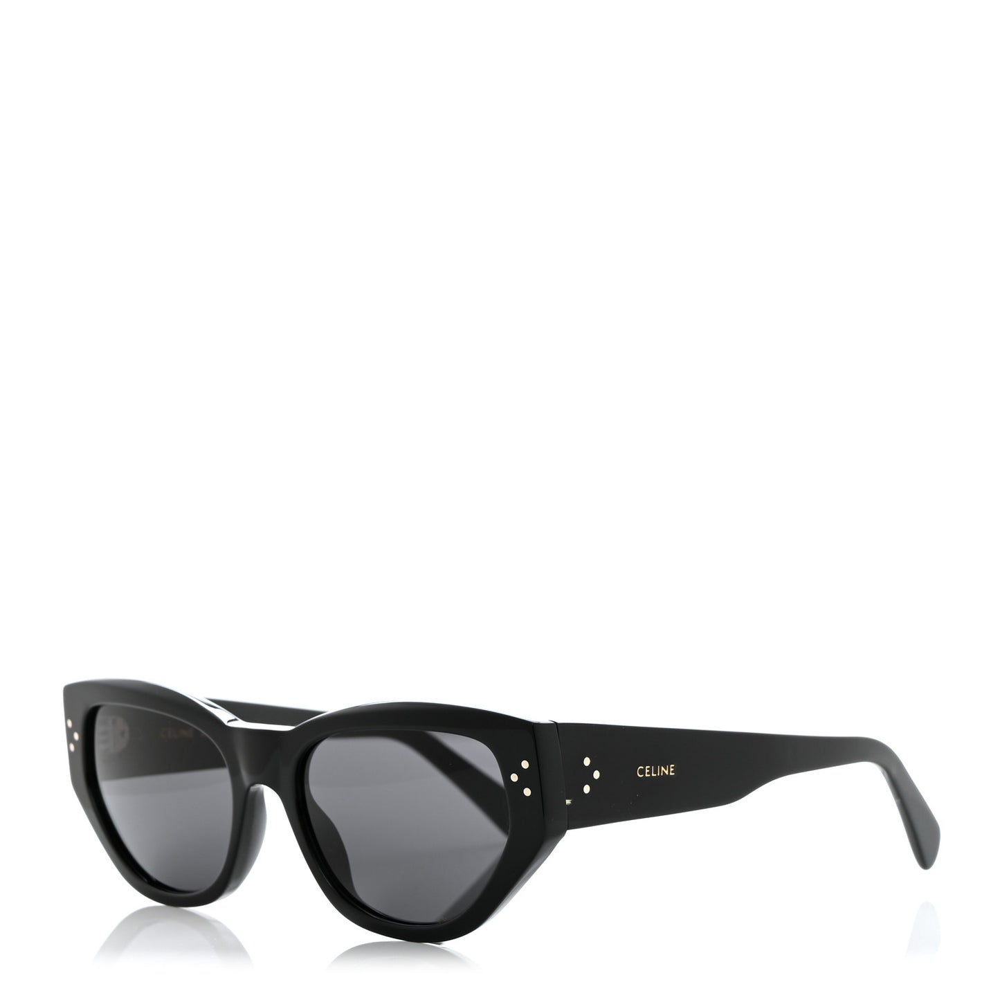 Acetate Polarized Square Sunglasses CL40219I Black