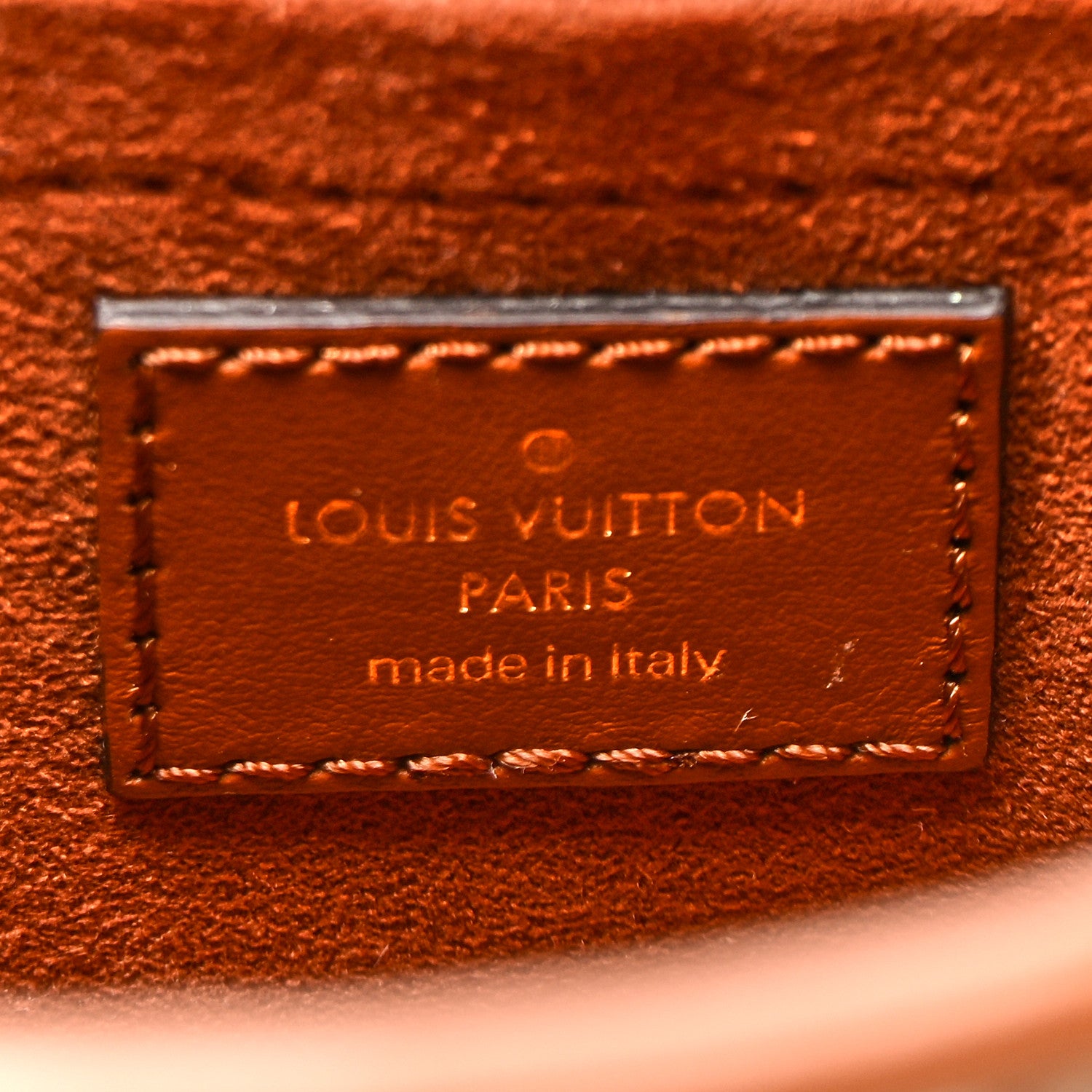 Louis Vuitton Kitted Raffia Petit Bucket Caramel 6 of 9