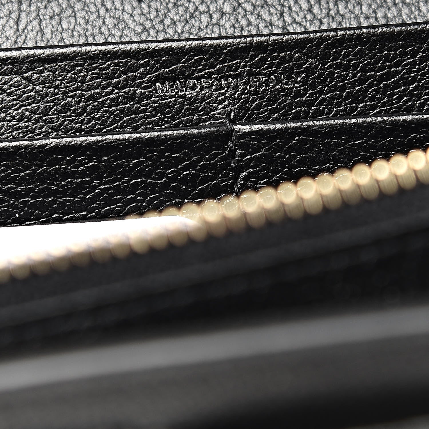 Saint Laurent Calfskin Monogram Belle de Jour Chain Clutch Black 7 of 12