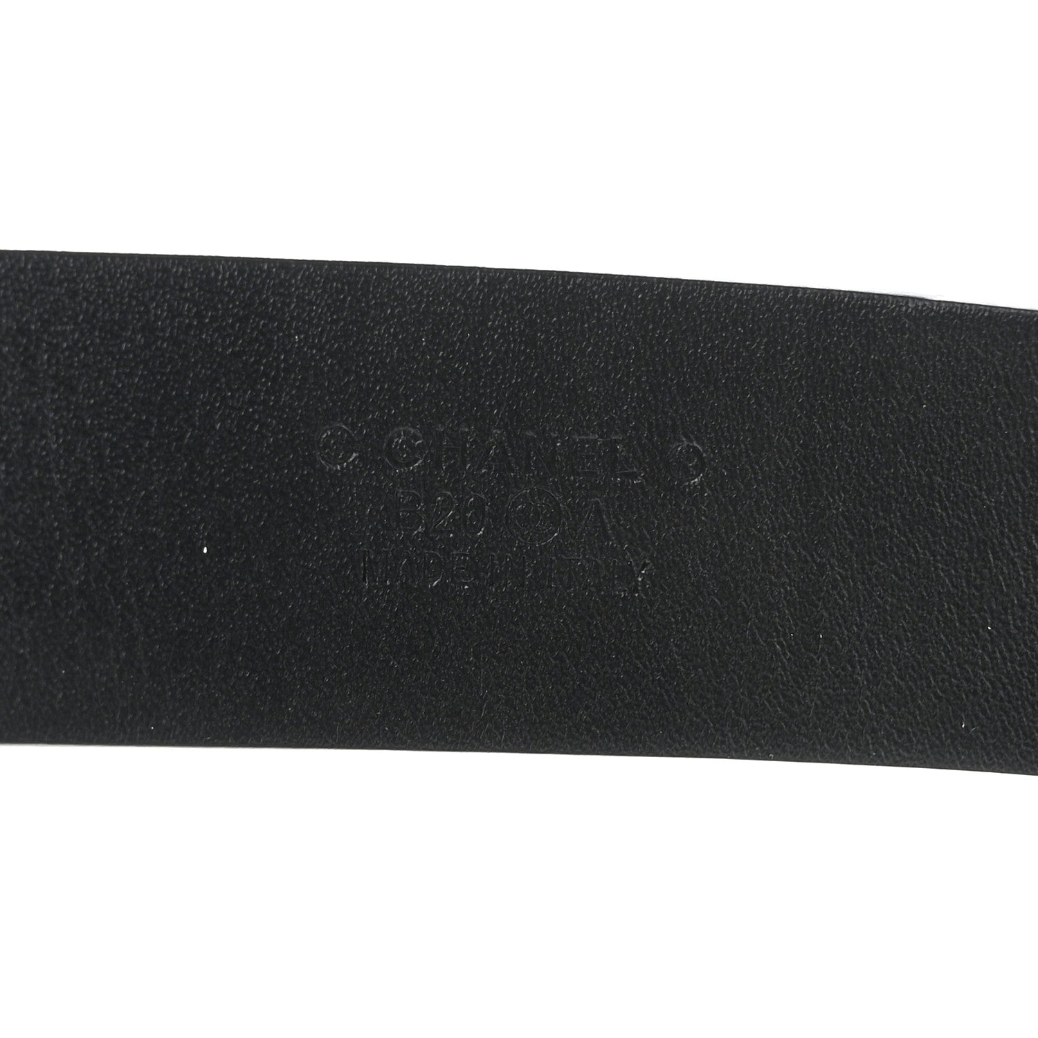 Chanel Calfskin Paris Button CC Belt 80 32 Black 3 of 6