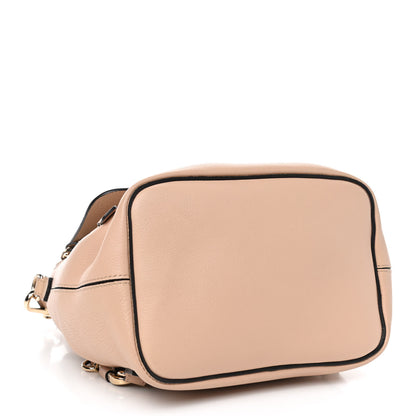 Chloe Suede Calfskin Medium Faye Backpack Cement Pink 3 of 4