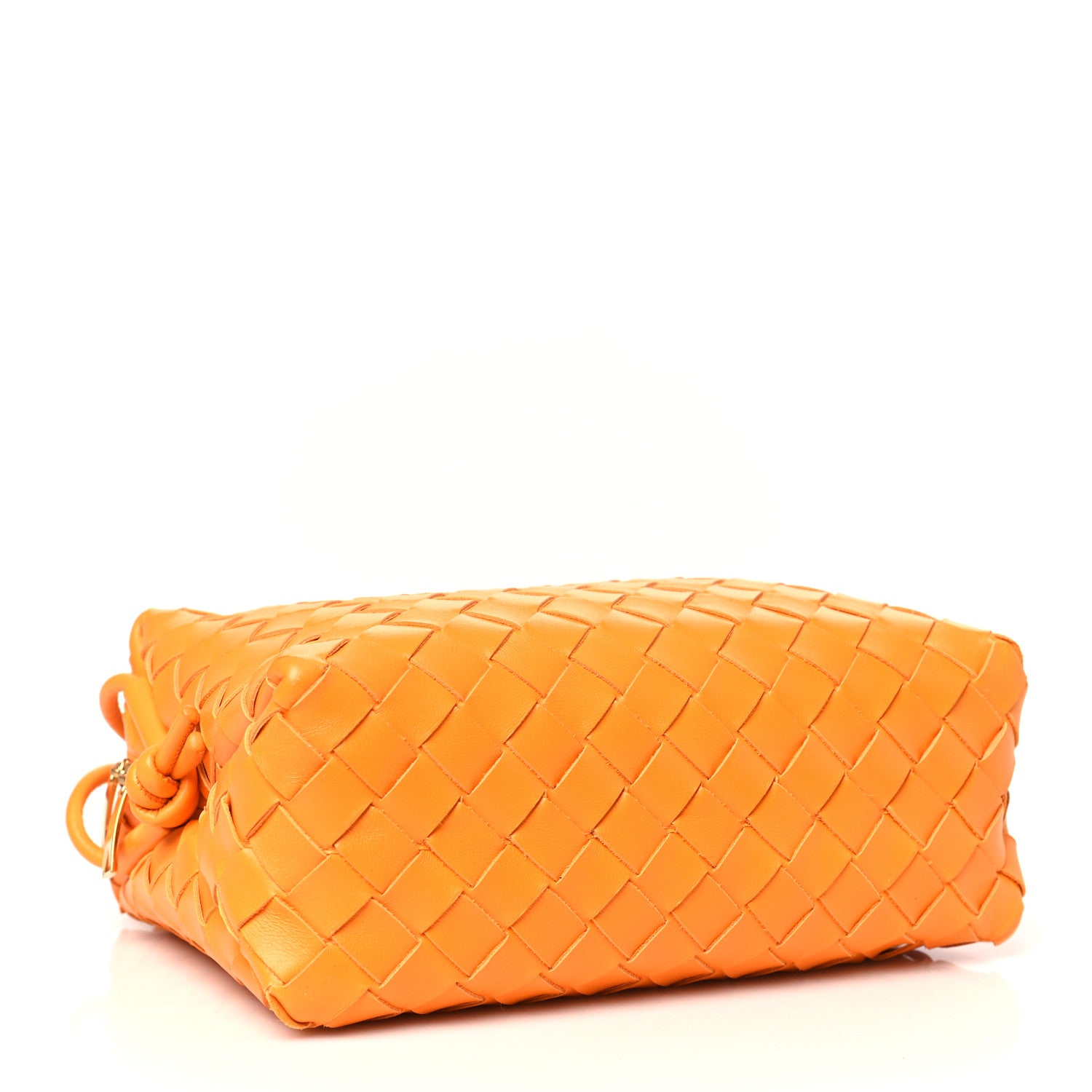 Bottega Veneta Nappa Intrecciato Small Loop Camera Bag Tangerine 4 of 9